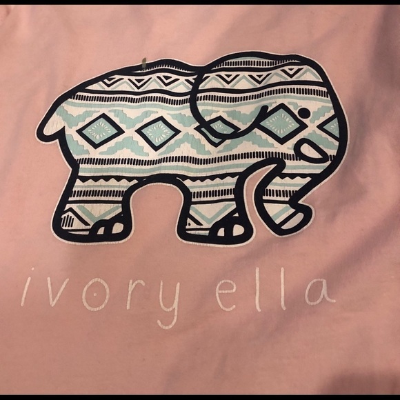 𝅺ivory Ella baby pink oversized long sleeve tee S - Picture 1 of 5
